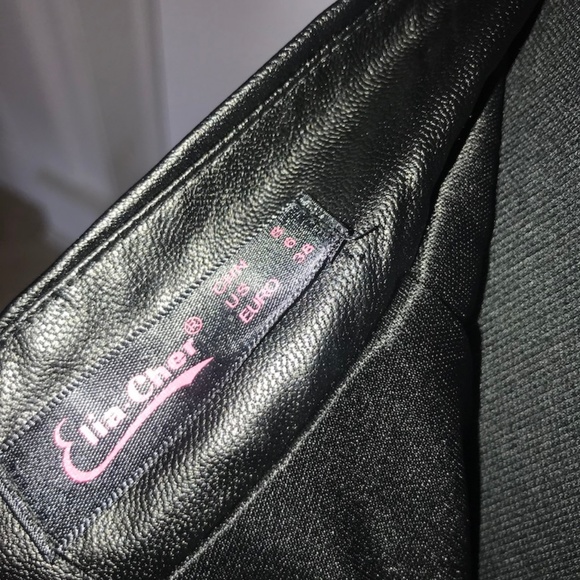 Faux Leather Skirt - Picture 4 of 4